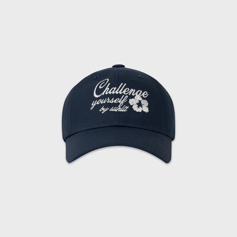 CHALLENGE LOGO BALL CAP (NAVY)