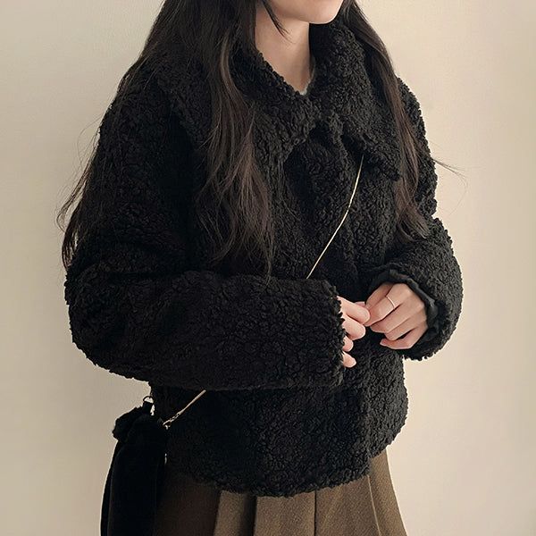 Tipple Fleece Collar Jacket