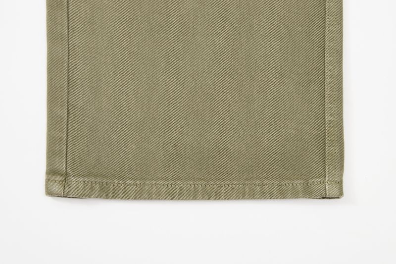 [3RD REORDER] SOFT OLIVE DYING FRONT POCKET DENIM code 26221