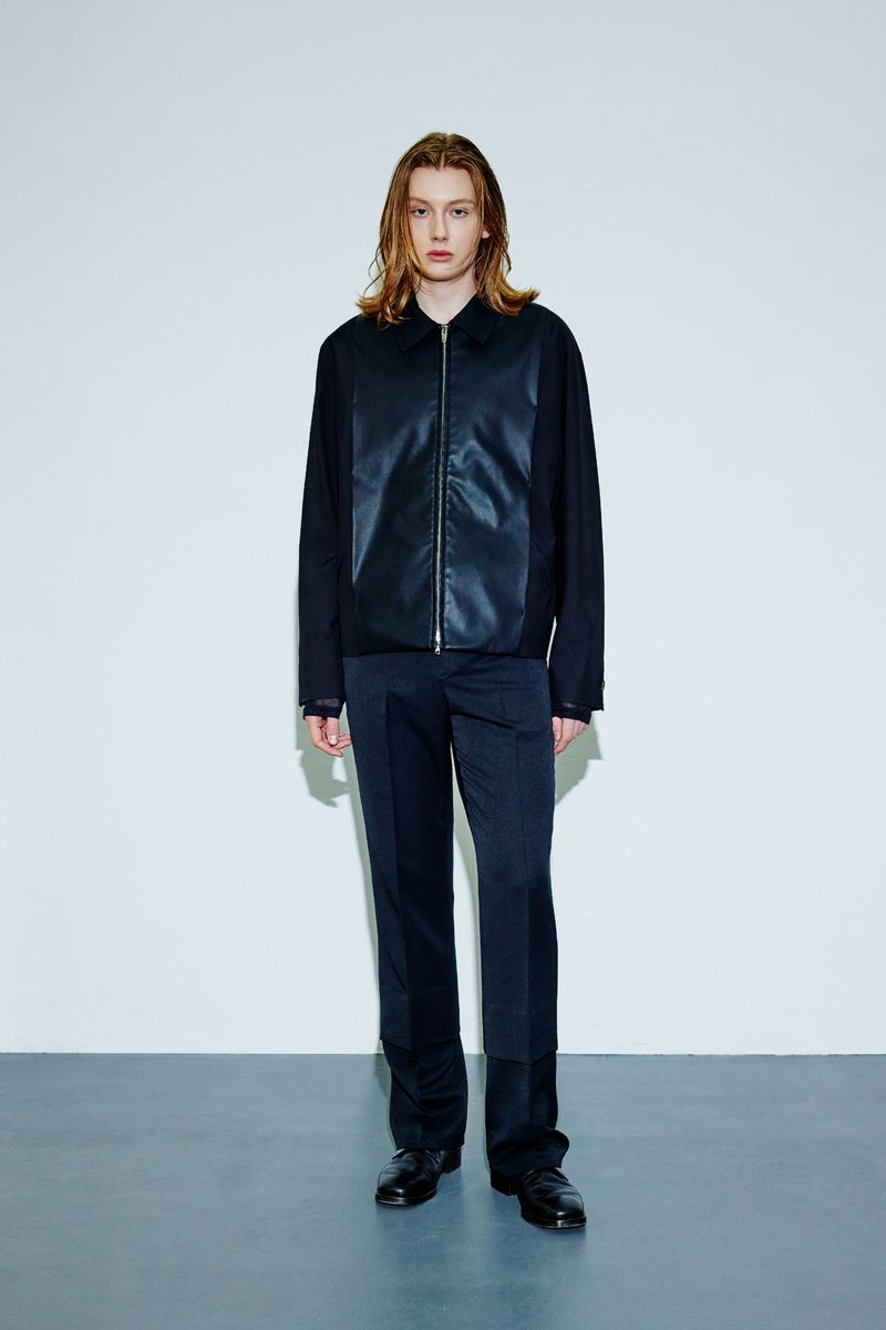 Double Layerd Slacks black