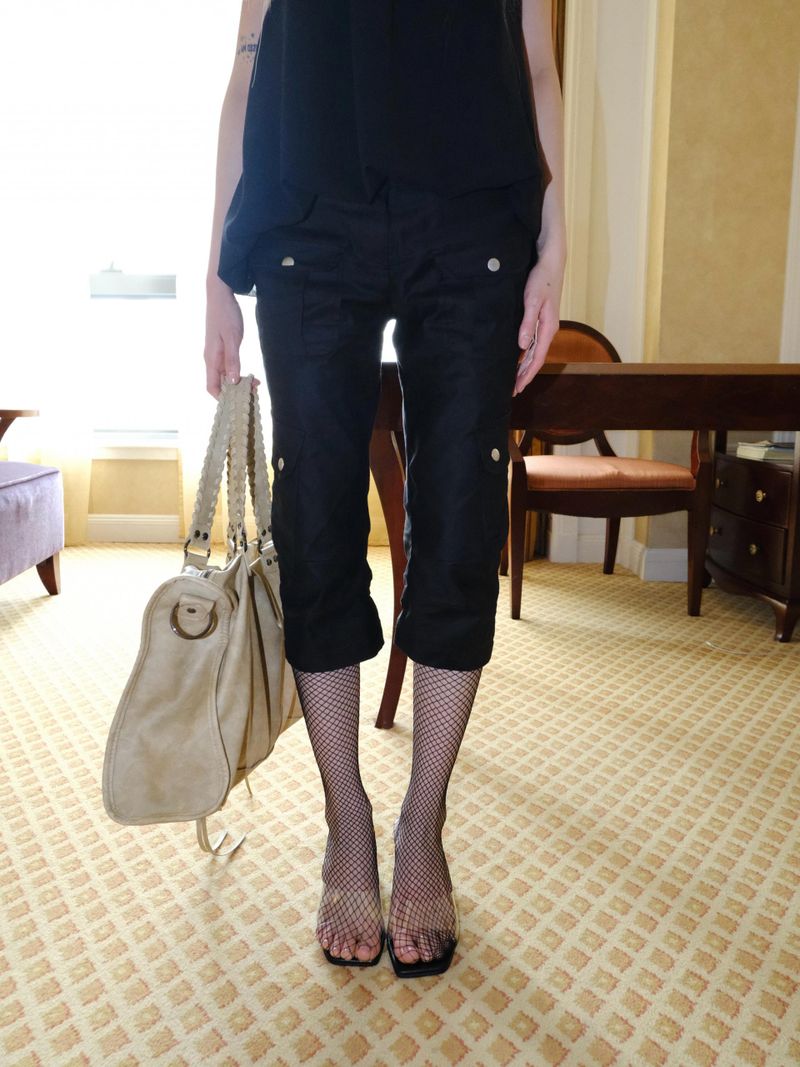 clear wedge mules