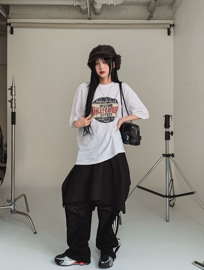 Haro Layered Flared Skirt