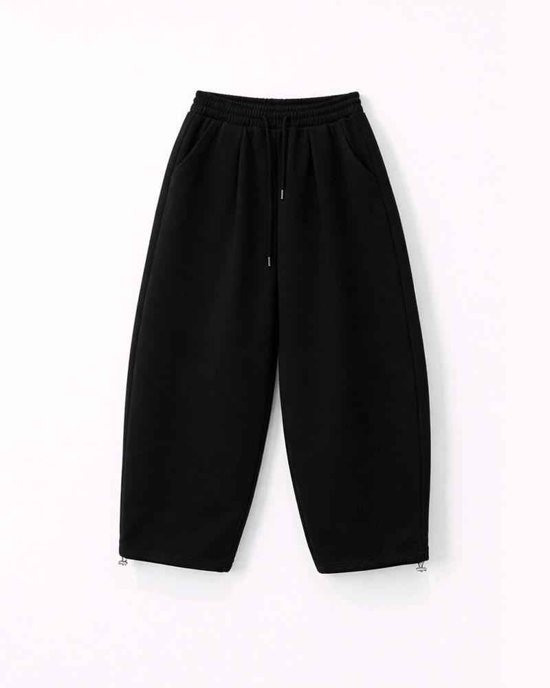 UA カモパッチワイドスウェットパンツ