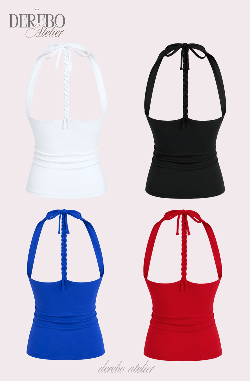 muse soft halter sleeveless top