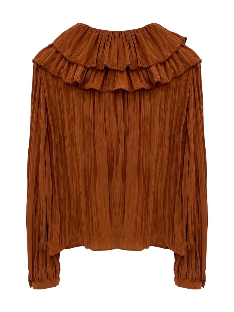 Frill blouse