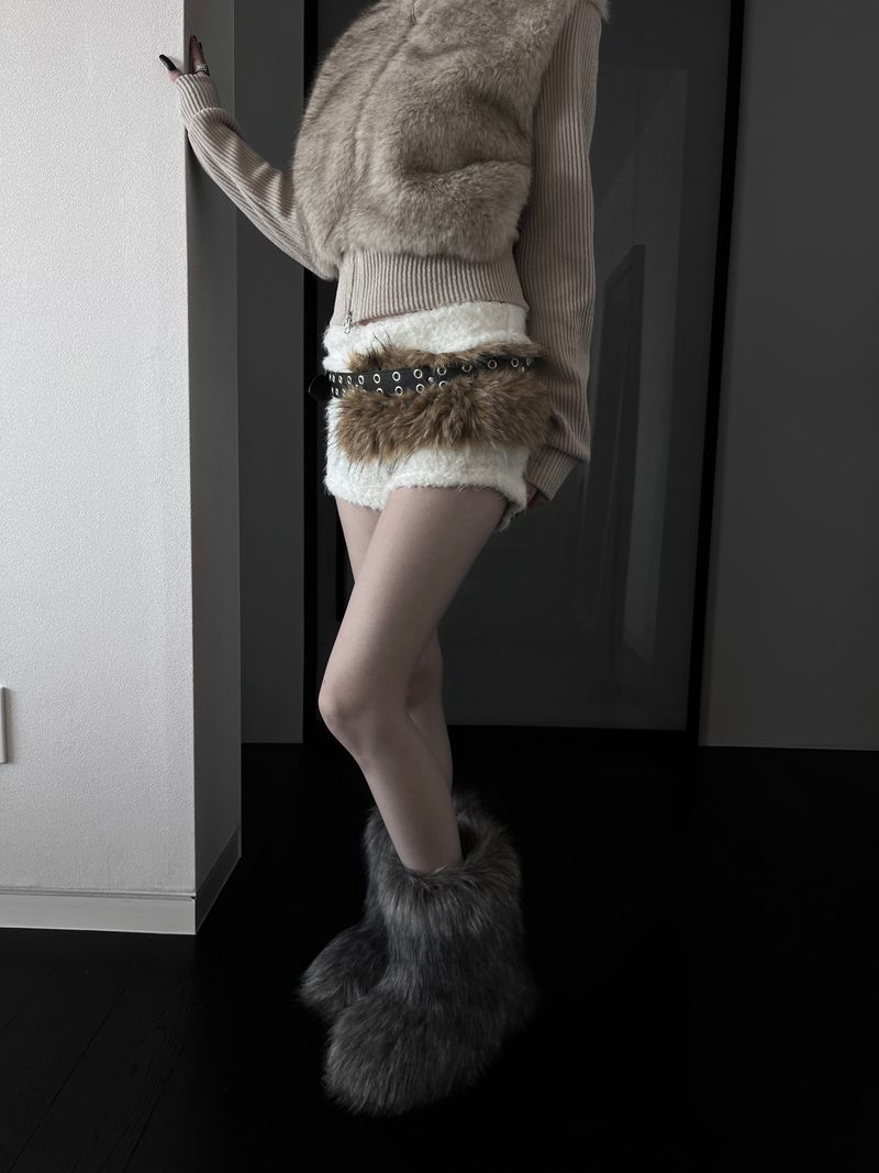 URBAN UNIQUE(アーバンユニーク)の「mohair micro short pants (2color)(Pants)」
