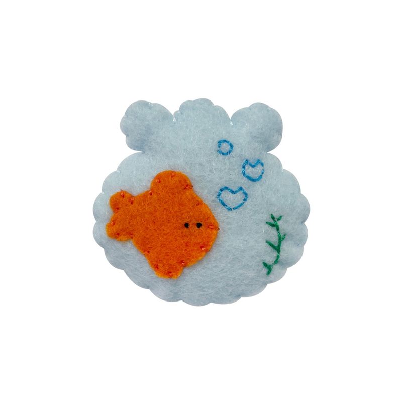 [MADE] fish in a fishbowl keyring