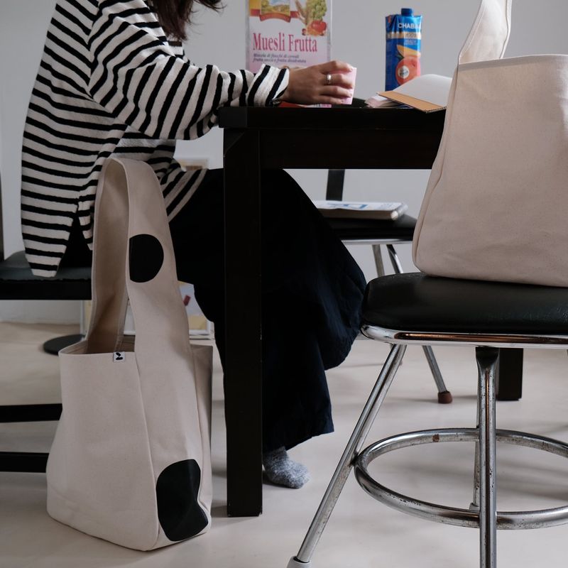 Round Canvas Bag
