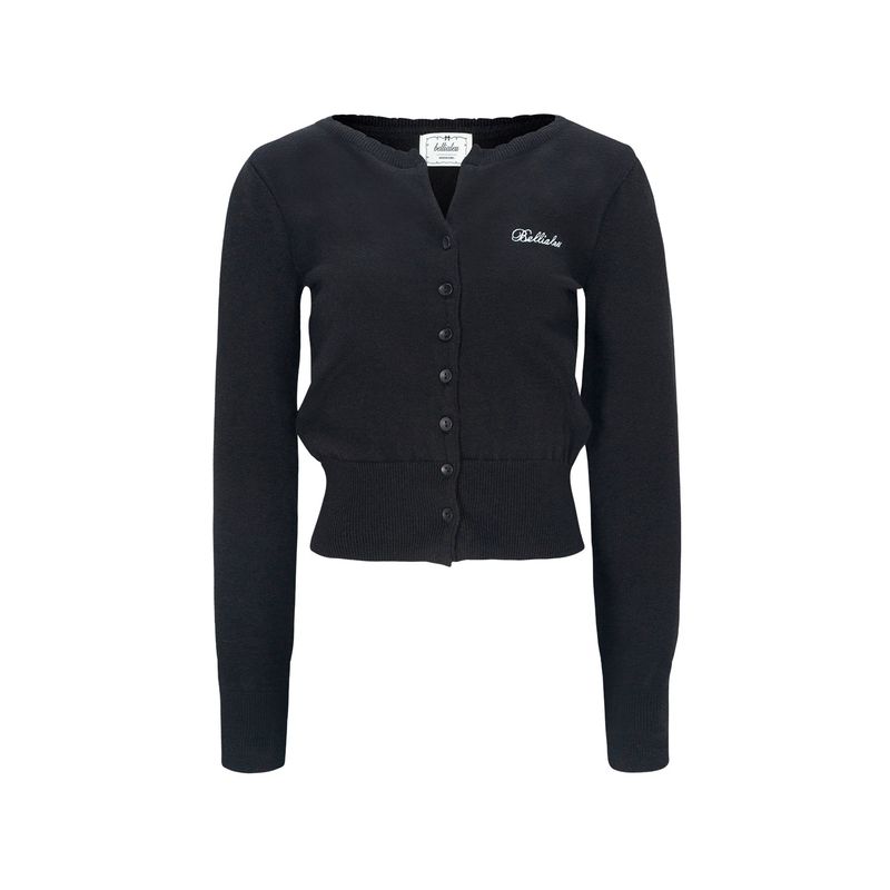Bellialeu（ベルリアル）の「CUPCAKE CARDIGAN-BLACK（Tops）」