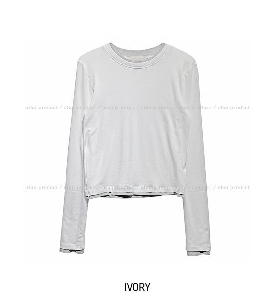 Slow layered warmer long sleeves