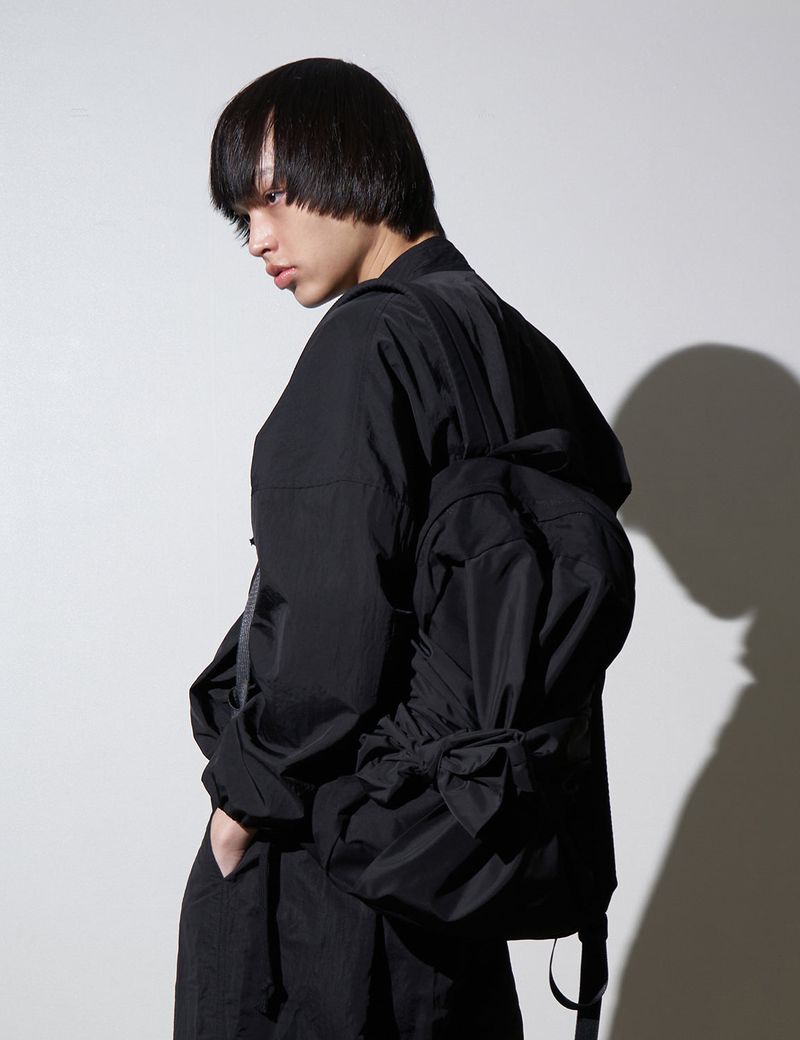 Knotted Backpack (Black)
