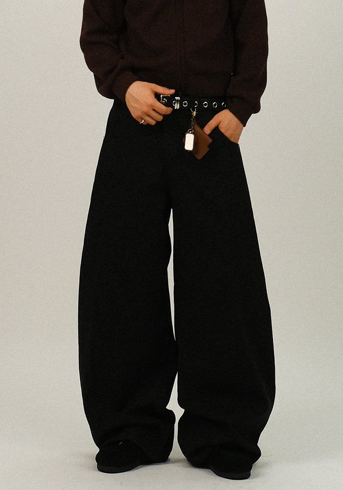SEMIKAJI（セミカジ）の「DN Cotton Balloon Curved Pants（Pants）」