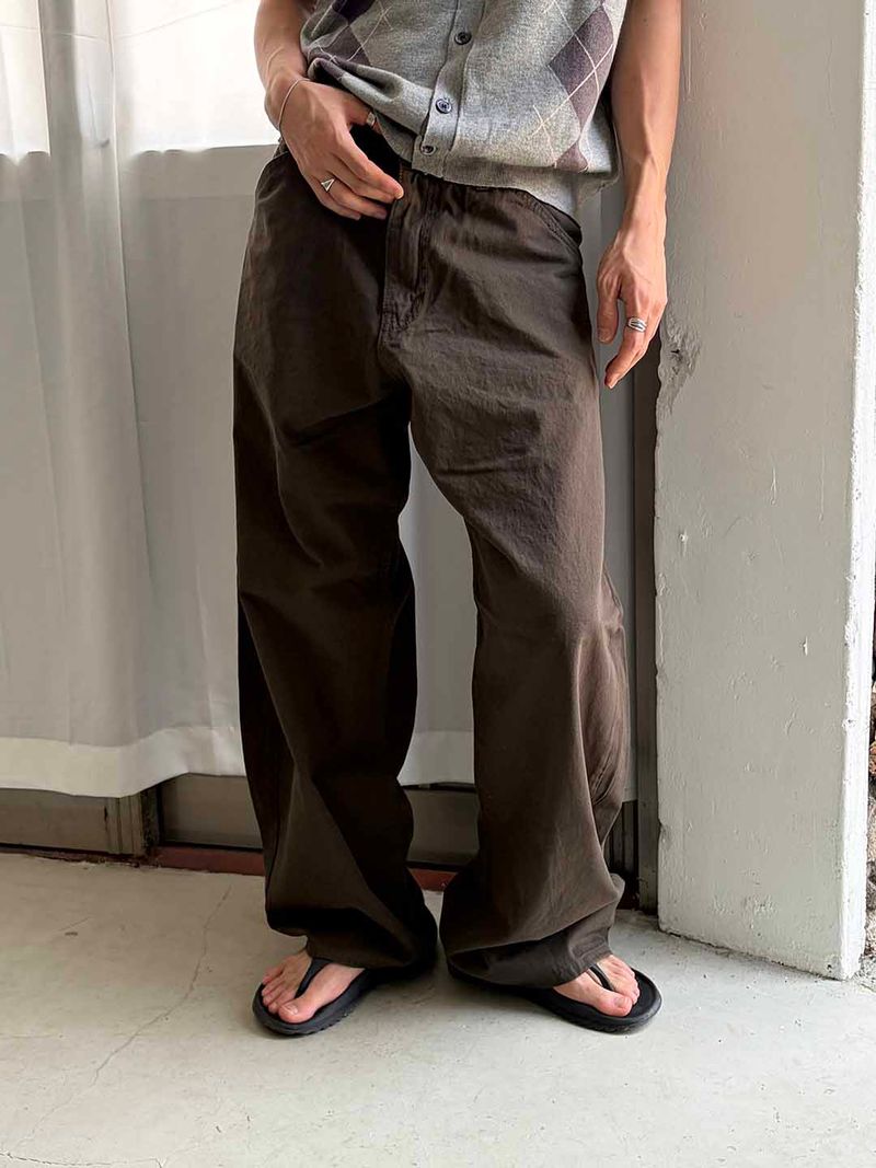 LAURANT（ロラン）の「Summer curved cotton pants(4color)（Tops）」