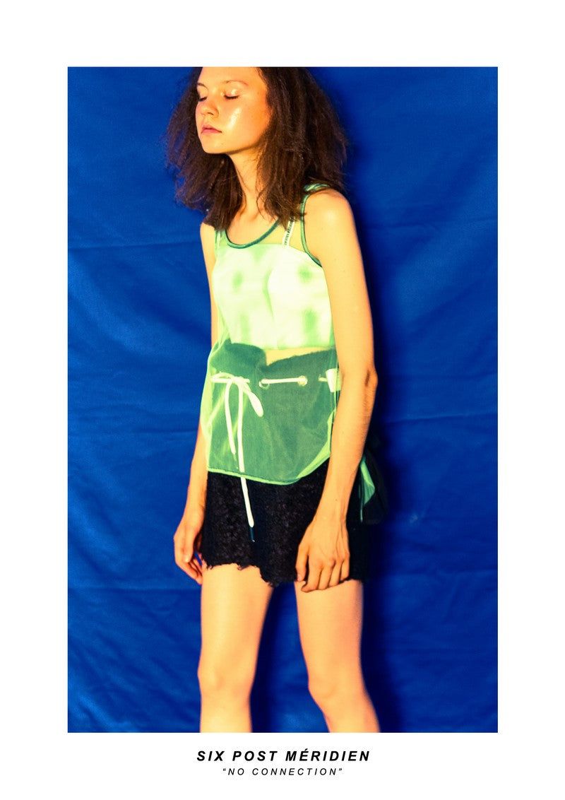 Neon cropped top