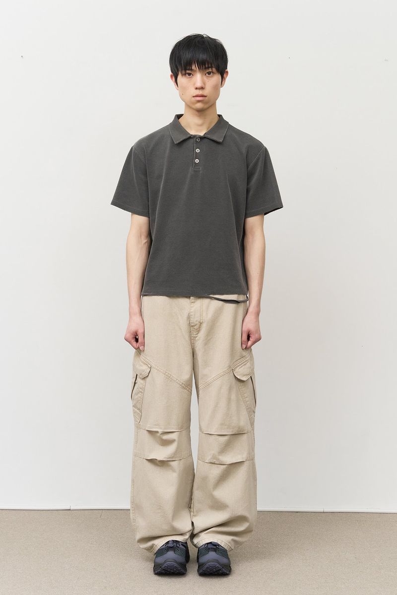 Deni Pigment Collar Top