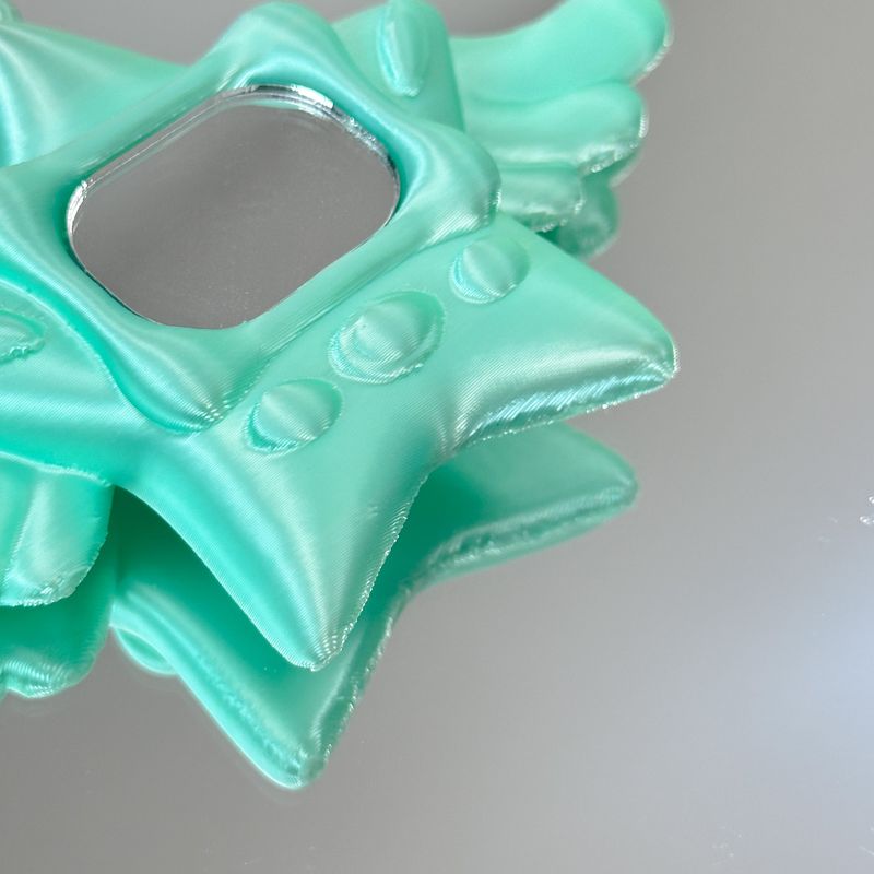 CYBER-STAR GALORE : Keychain ( Blue )