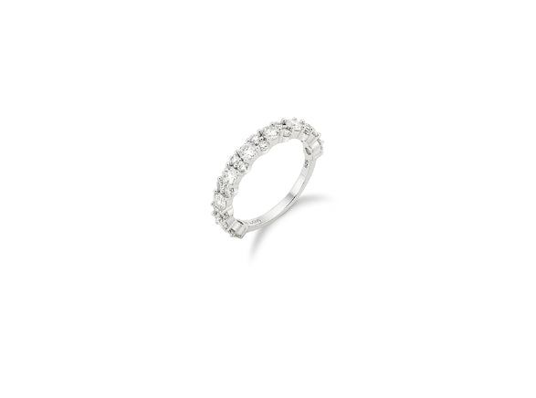 26SS★ Essence Silver (W) Melody Moissanite Ring S