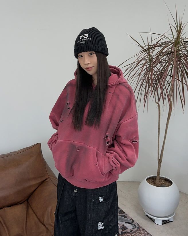 Ferris Crop Damage Hoodie