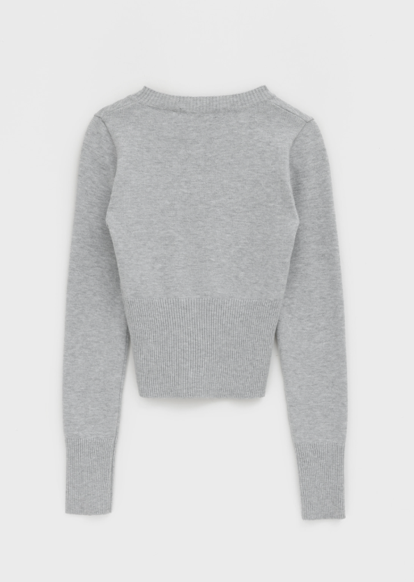 [MADE] Glue V-neck Knit