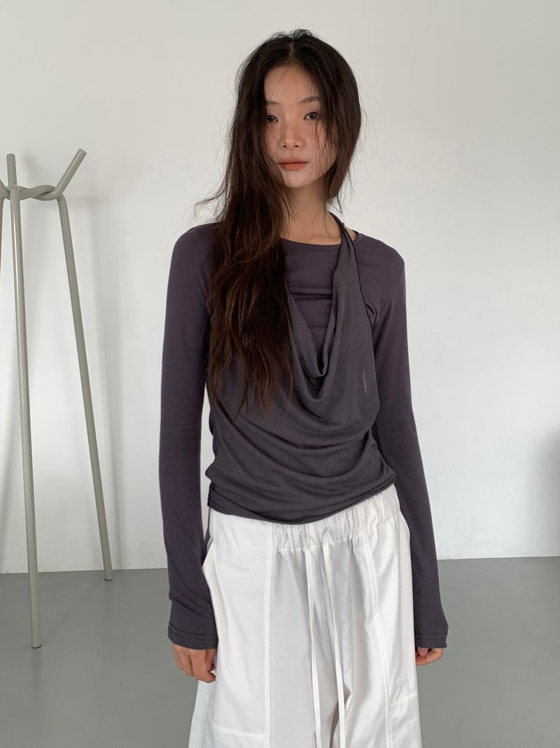 JAZZ THE ORDER(ジャズ ザ オーダー)の「HALTER LONG SLEEVE (3C)(Tops)」