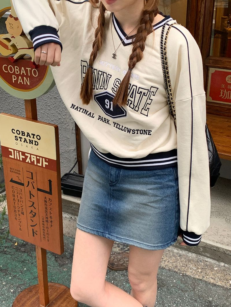 [MADE] Dune Y2K denim mini skirt