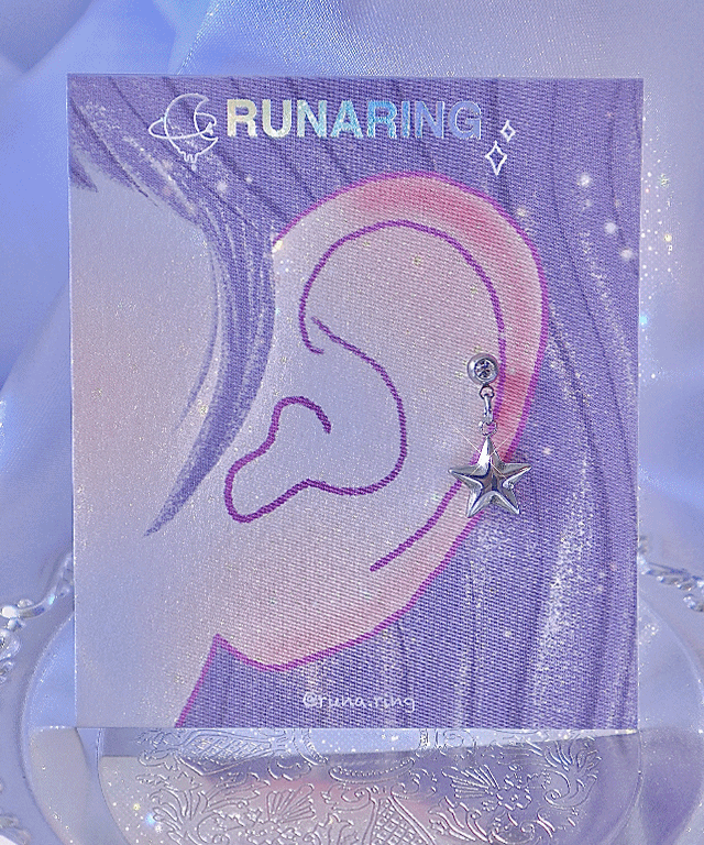 RUNARING（ルナリング）の「スターピアス（アクセサリー）」