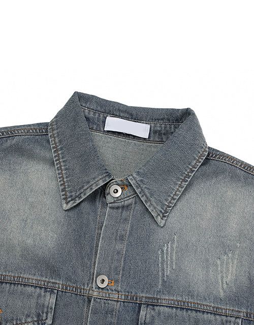 OW Washed Pocket Denim Shirt (2C)