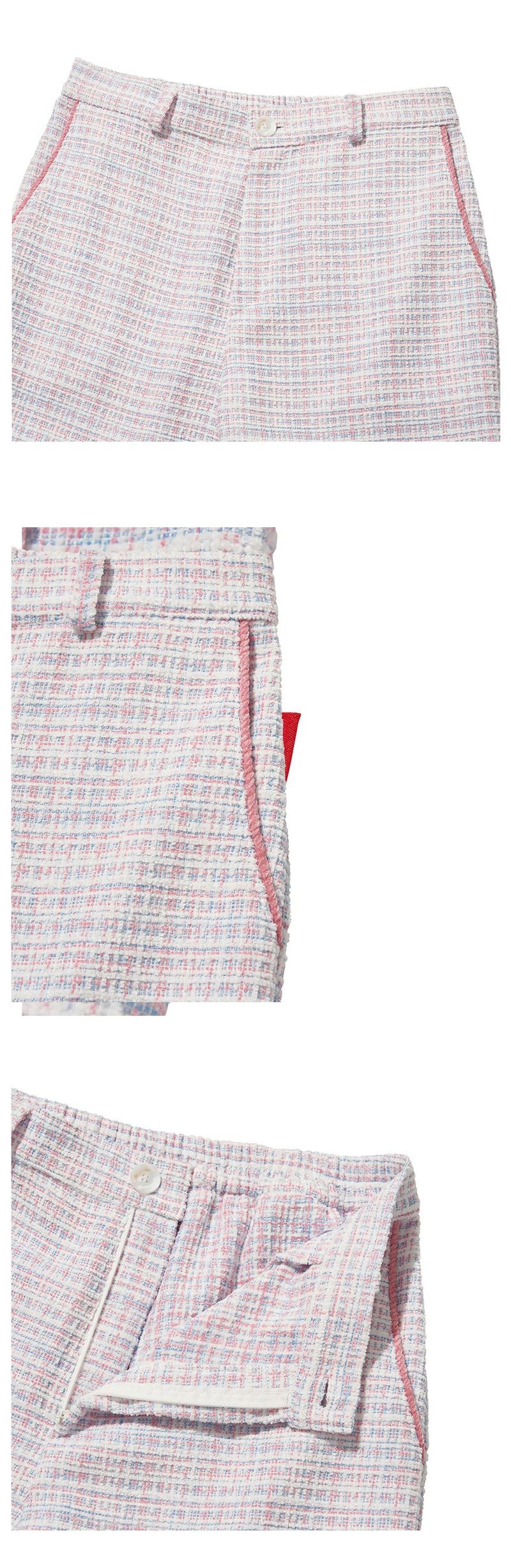 LIBERTY TWEED PANTS [PINK]