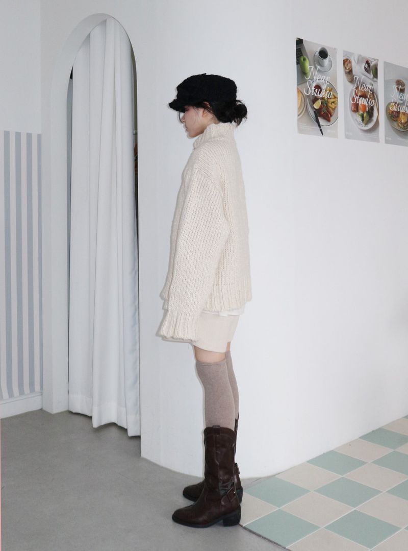 Boehm Boksarthy high neck two-way cardigan (outer)