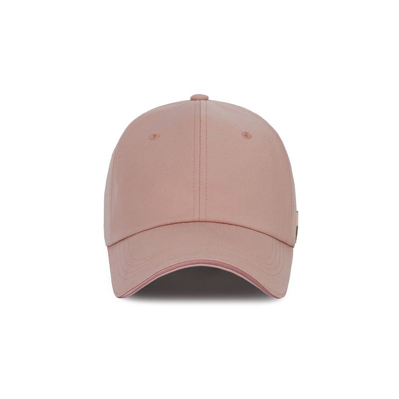 Rose gold stud over fit ball cap
