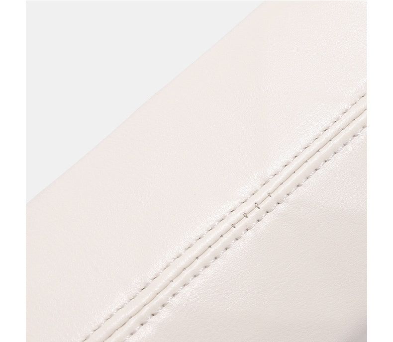 Geometric Pleated Quilted Chain Bag