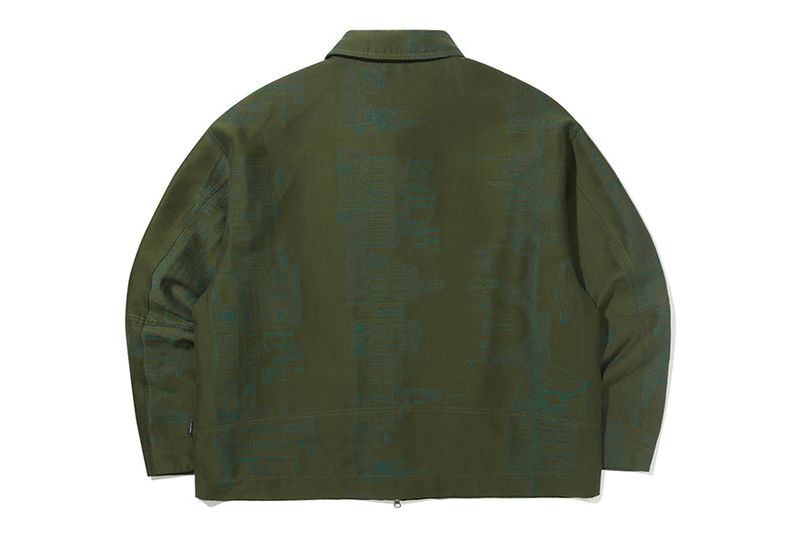 ROMANTIC STREET JACQUARD JACKET_KHAKI