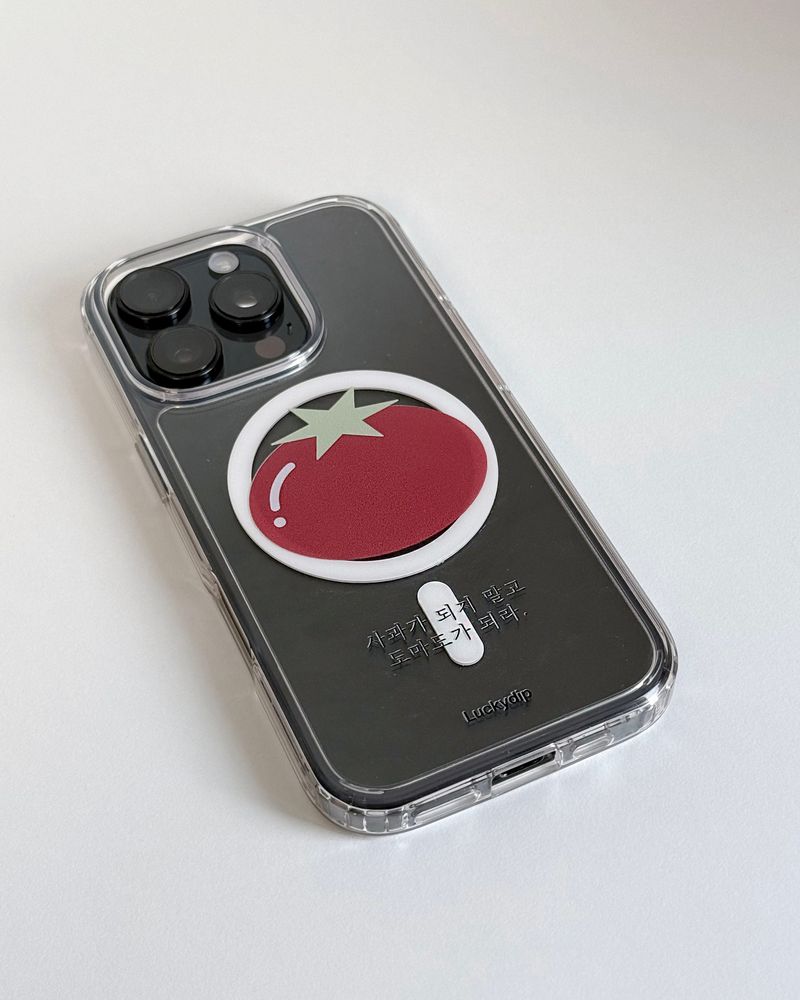 [MADE] [magsafe] tomato jelly hard iphone case