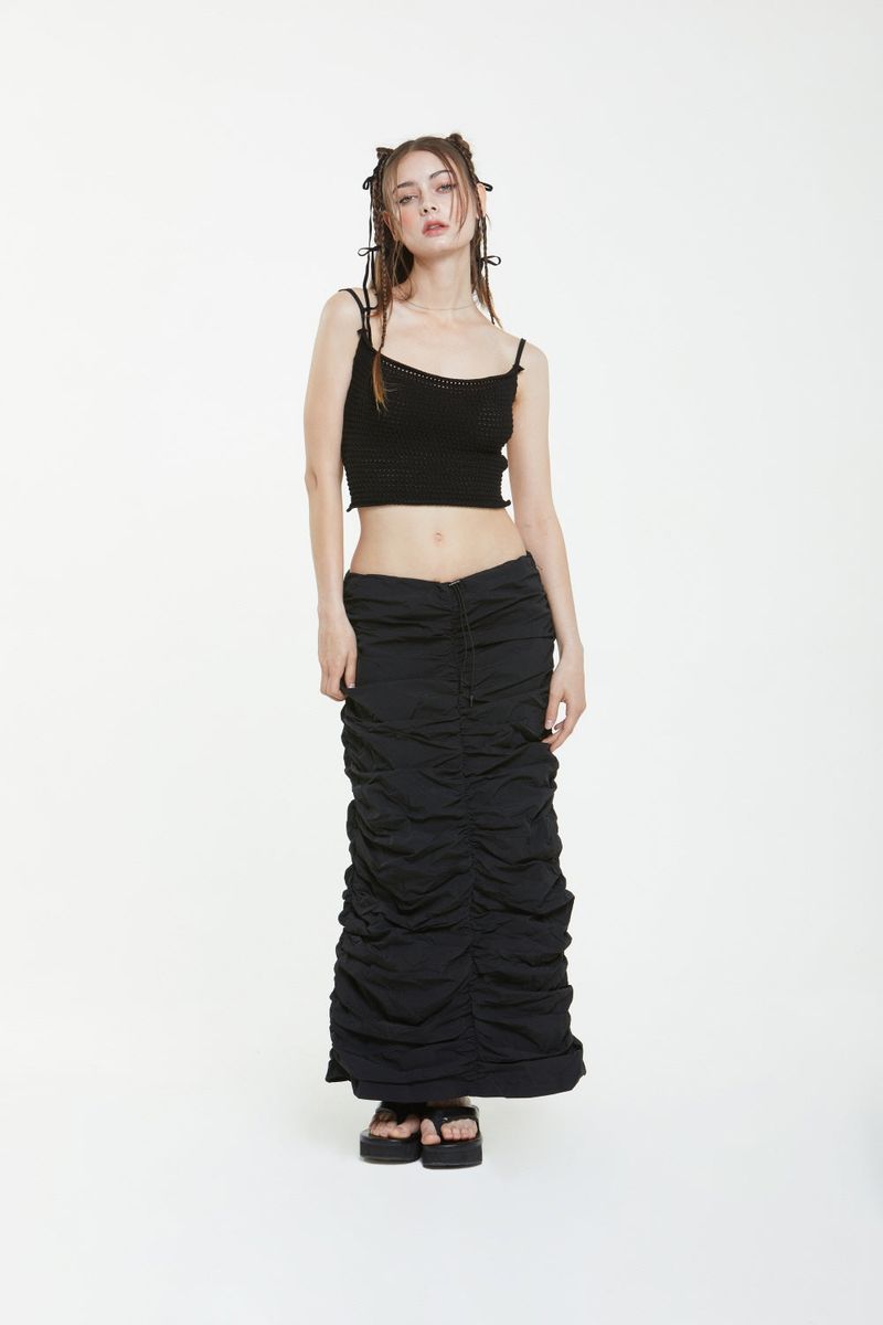 LOG MAXI SKIRT