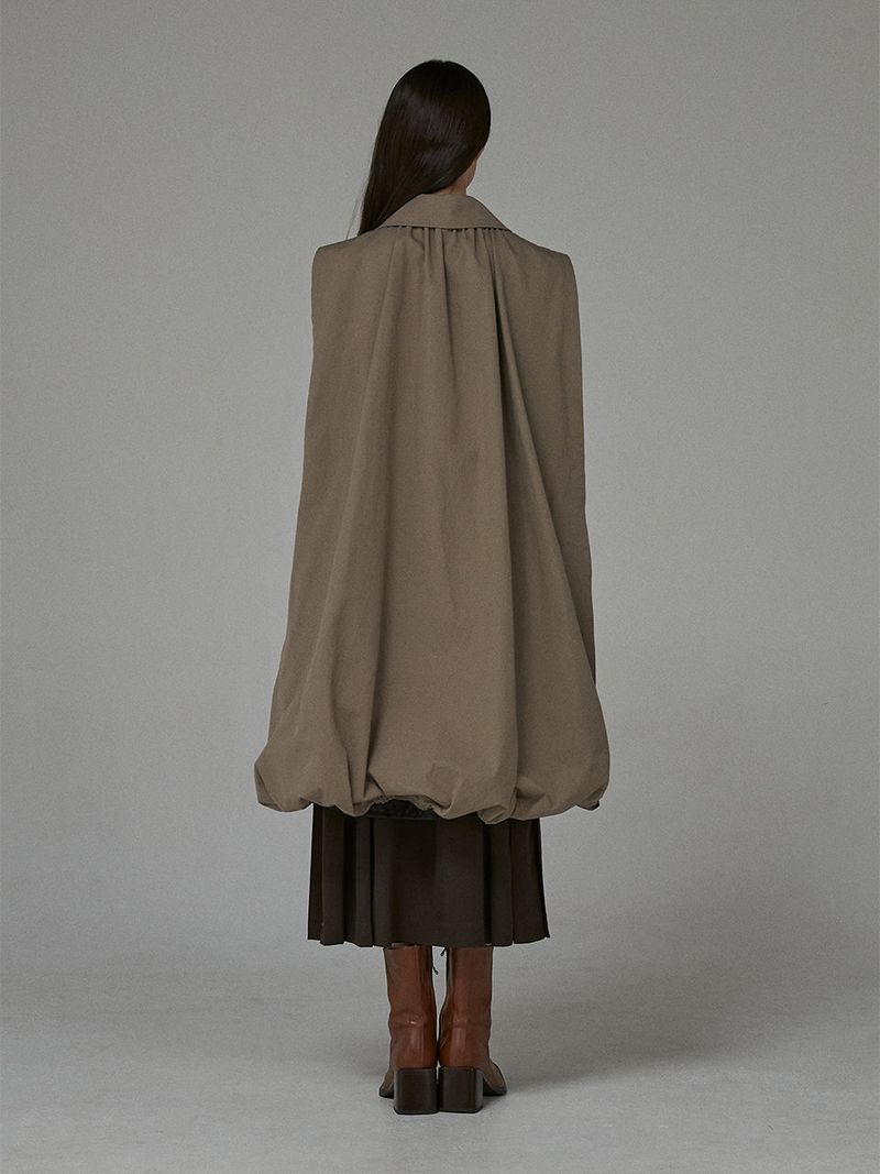 CAPE TRENCH LONG VEST