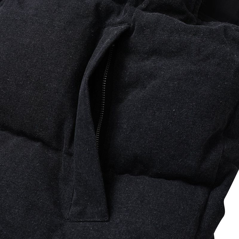 Denim Padded Vest (2 colors)