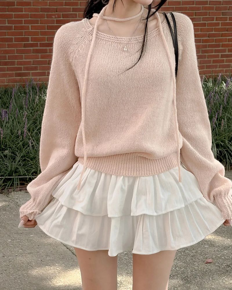 Nuage strap knit