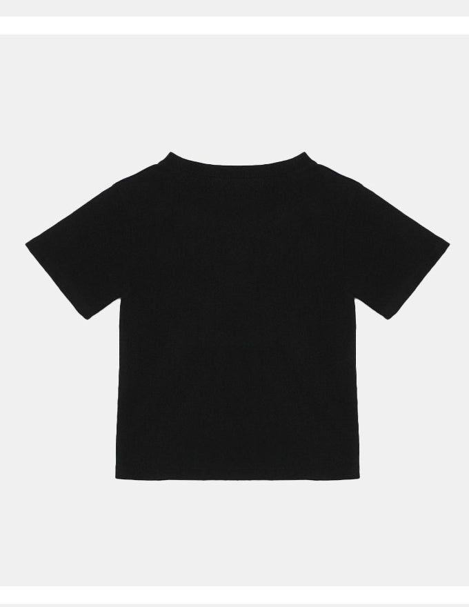 テディクロップドTシャツ