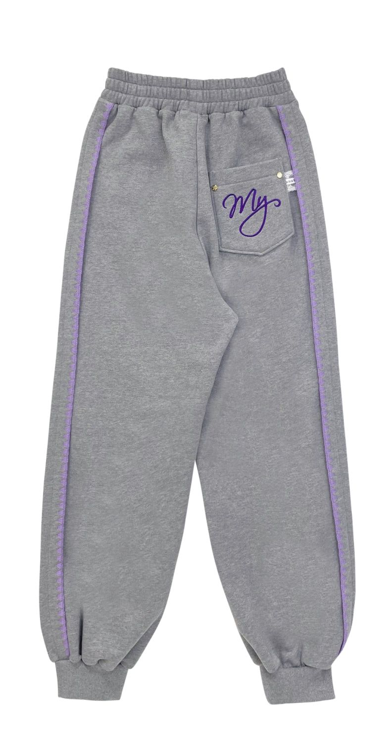 Embroidery pants