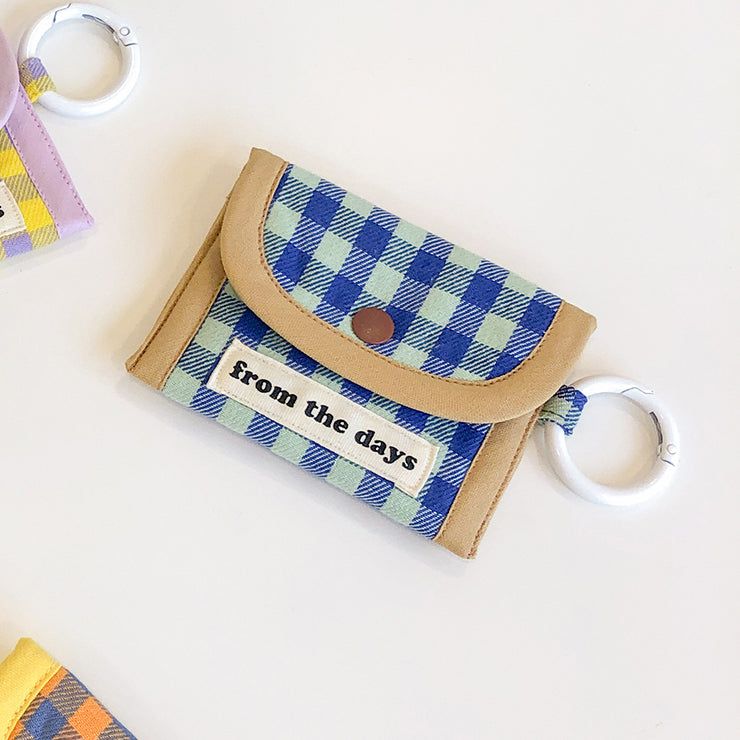 【MADE】Fabric Mini Card Wallet - S