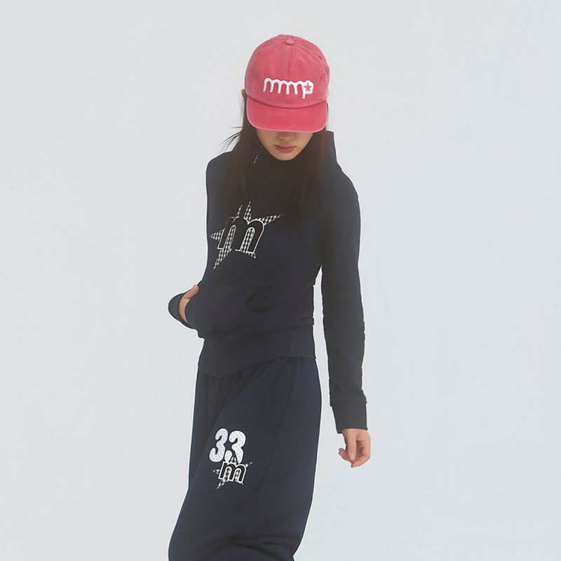 mnmp Star Logo Cap Washed Red