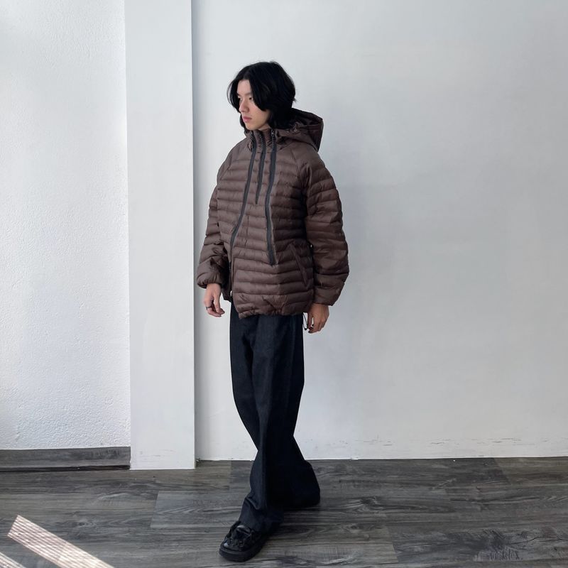 Layered Zip Down Jacket