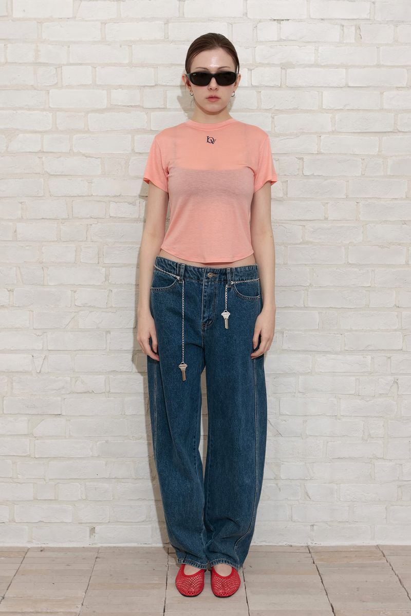 TENCEL PETIT TEE_PINK