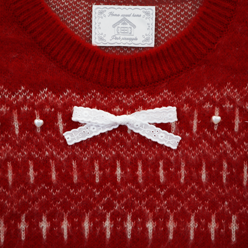 SNOWY SOFT LOVELY SWEATER