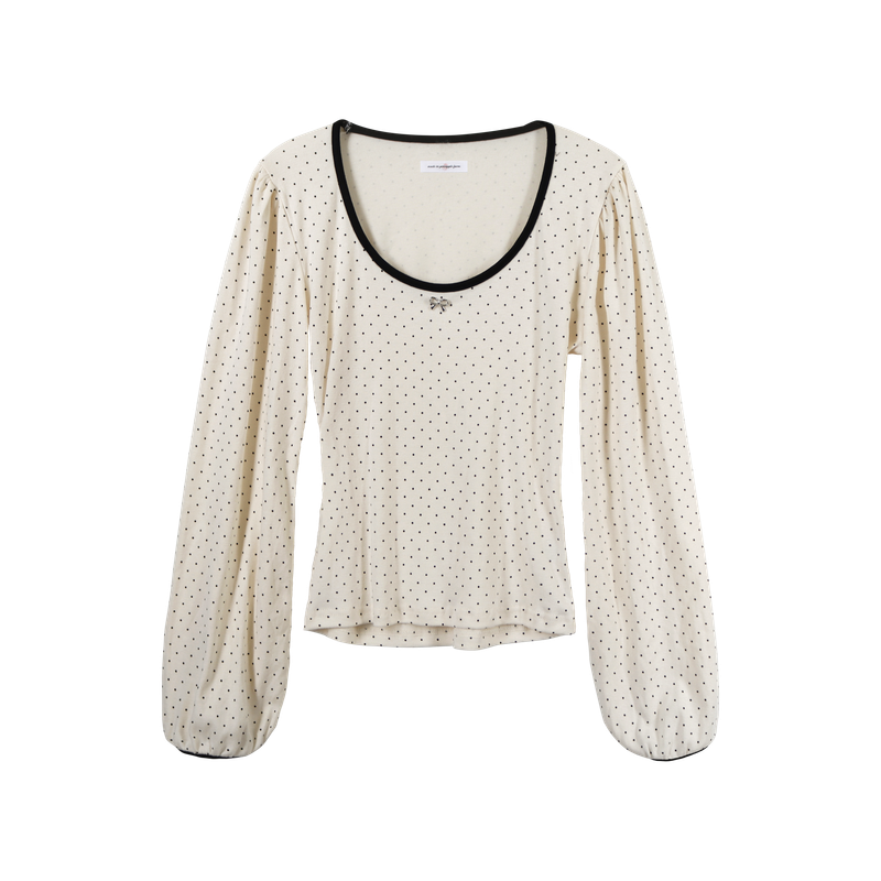 DOTTY RIBBON T-SHIRT