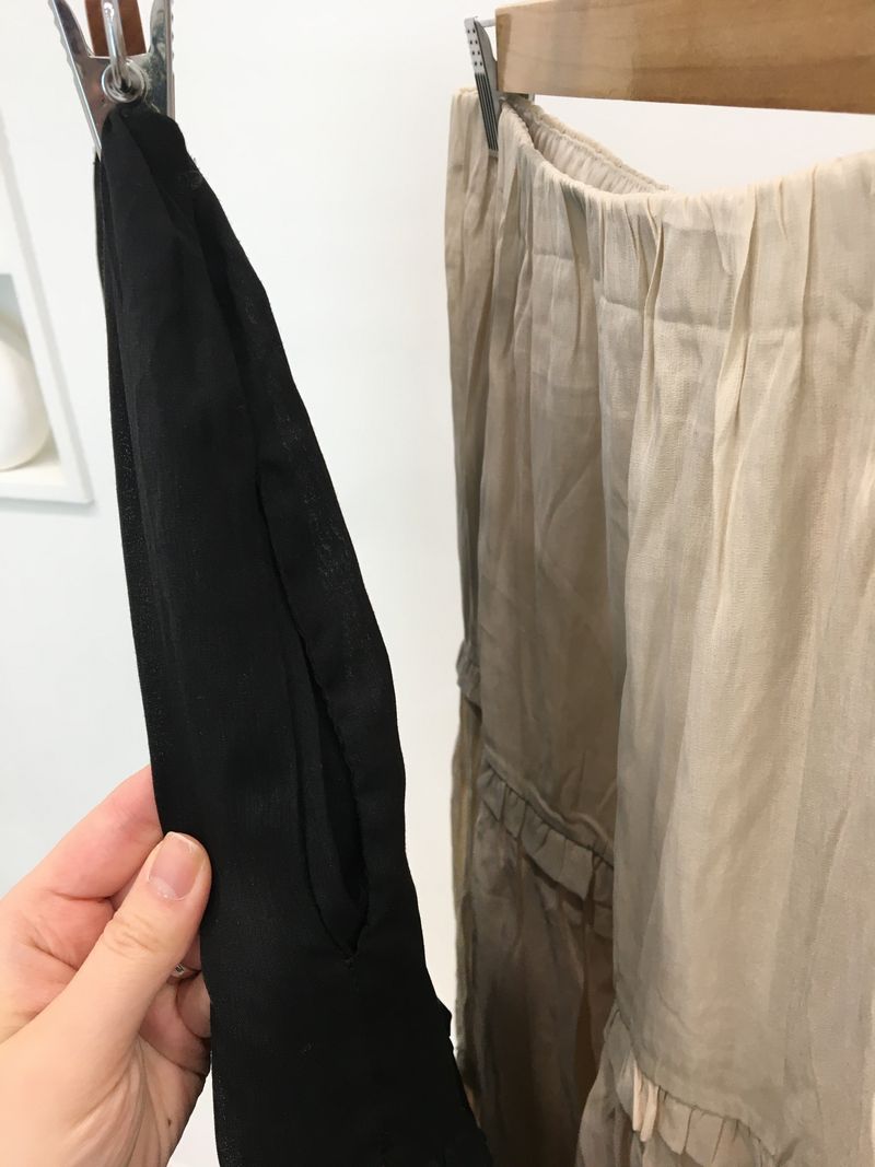 eye frill skirt