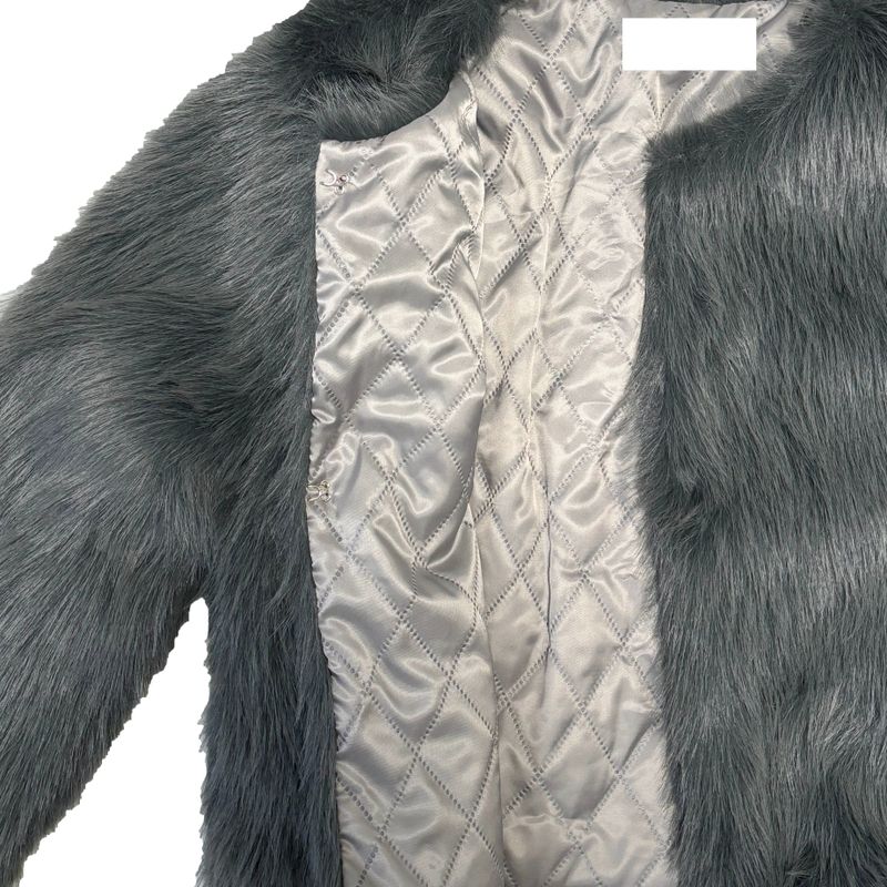 Dark fur jacket