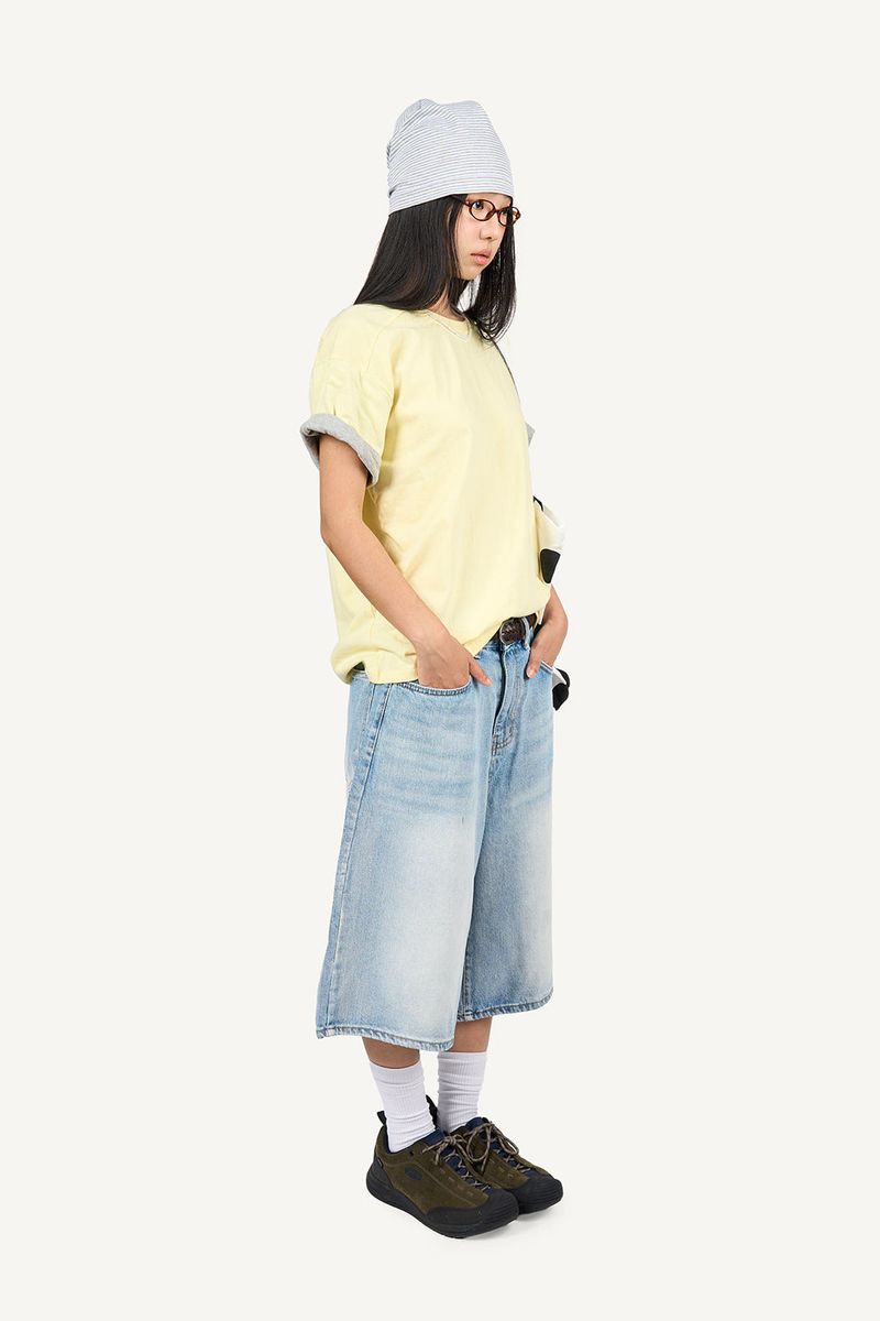 Lolly Color Matching Roll-up T-shirt