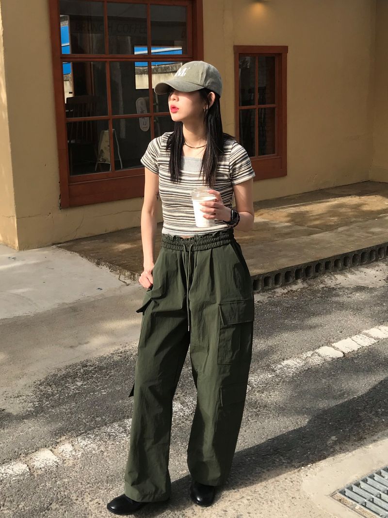 Four cargo pants