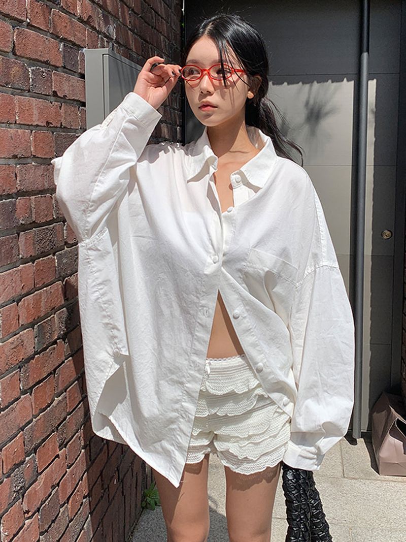 JAZZ THE ORDER(ジャズ ザ オーダー)の「CAMOME BIO LOOSE SHIRT (3C)(Tops)」